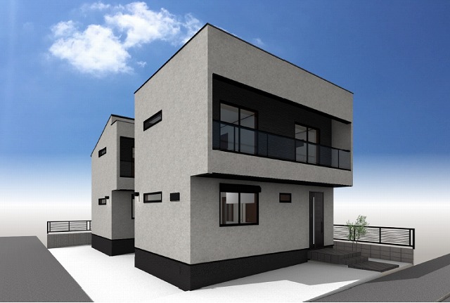 Verious  Kou（名古屋市緑区 賃貸）２LDK 連結戸建 ※2023/04竣工予定 各戸専用宅配BOX＆EVコンセント付 アイキャッチ画像