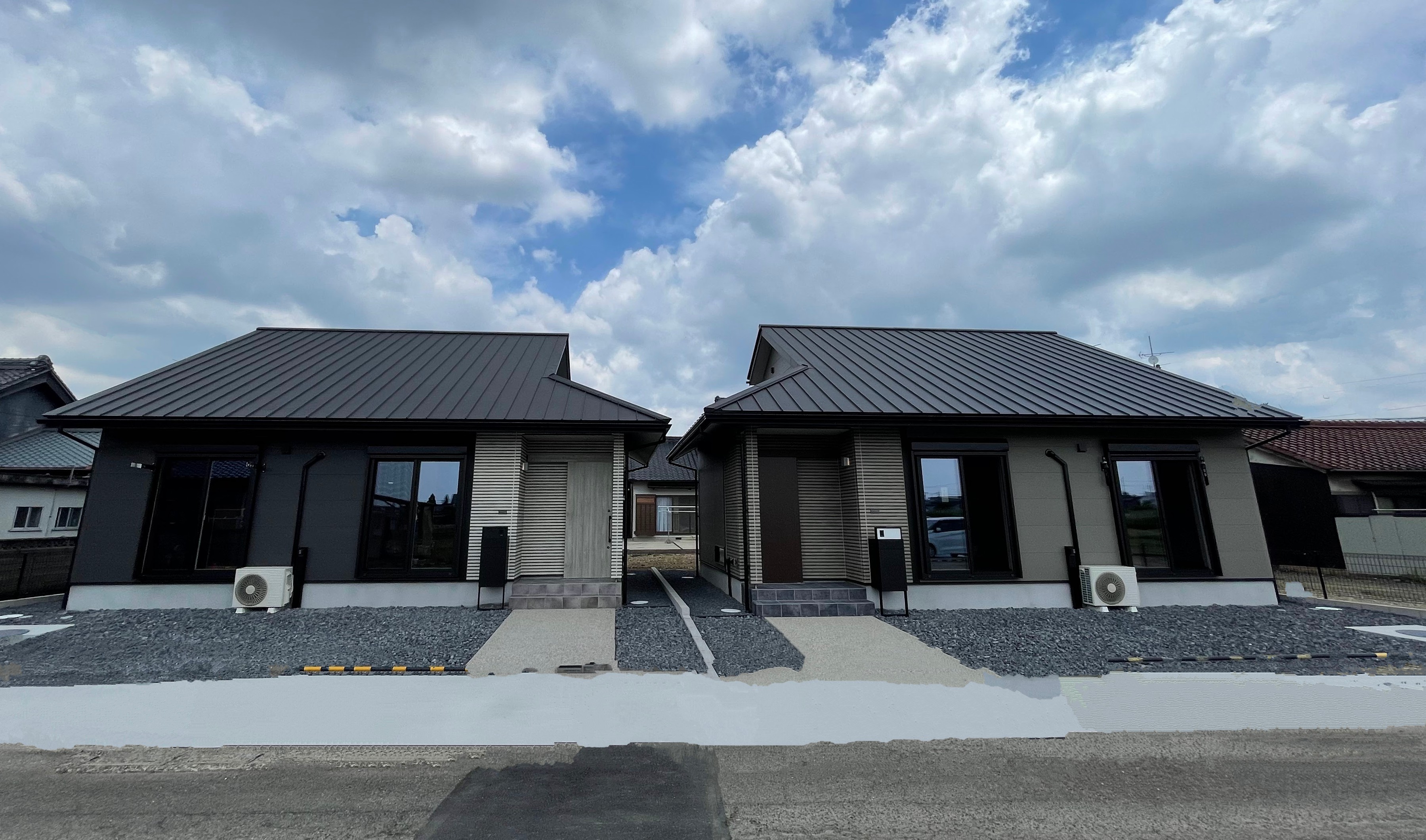 『Verious 草庵（E＆W）』(春日井市 賃貸) 和モダン平屋風  戸建賃貸２LDK×２棟 アイキャッチ画像