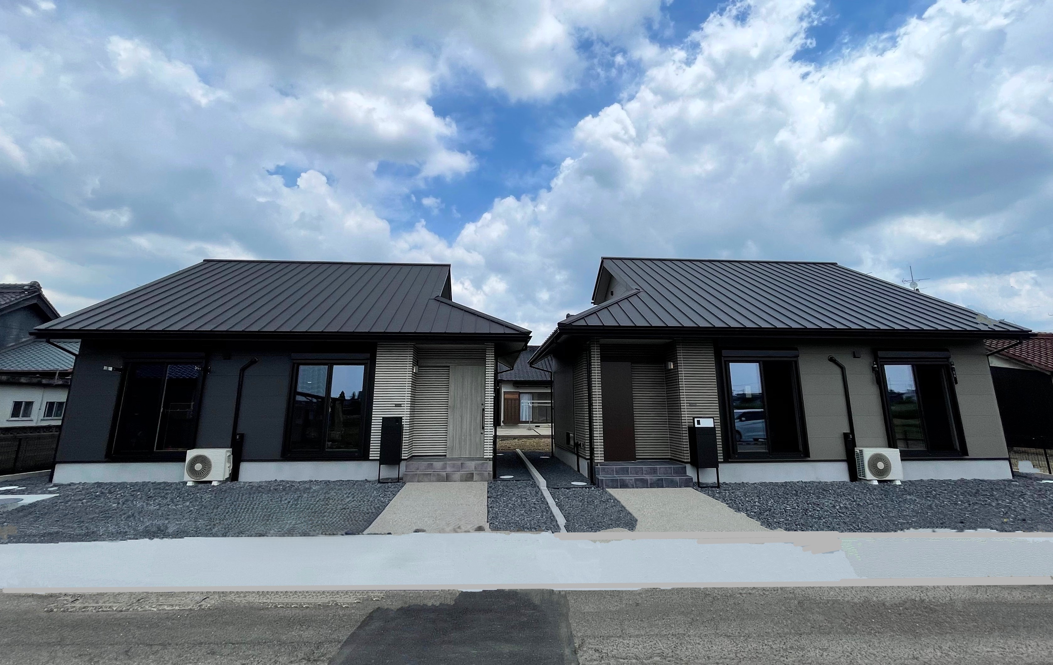 『Verious 草庵（E＆W）』(春日井市 賃貸) 和モダン平屋風  戸建賃貸２LDK×２棟 画像