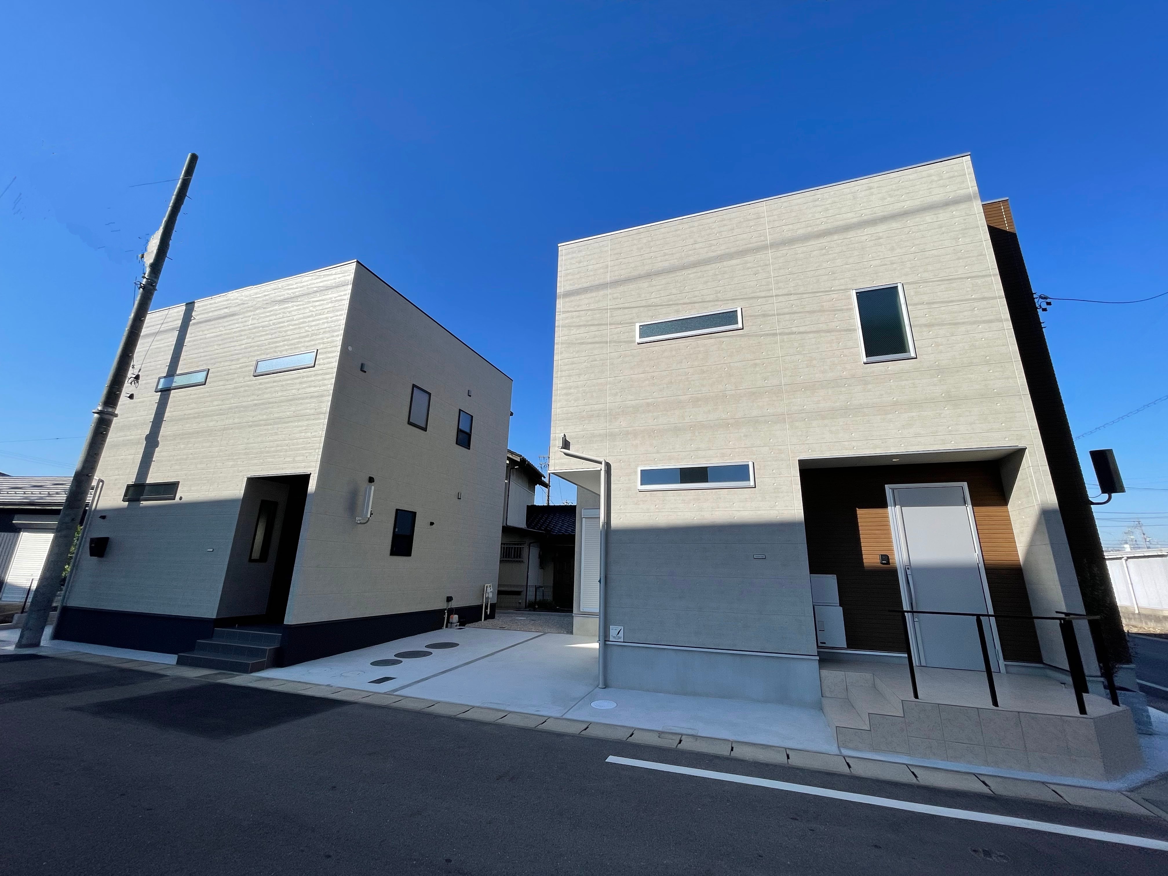 （土地）小牧市:191.06平米（57.79坪)  / (建物）木造２階建 3LDK戸建2棟『Veriousアリア＆クレド』 アイキャッチ画像